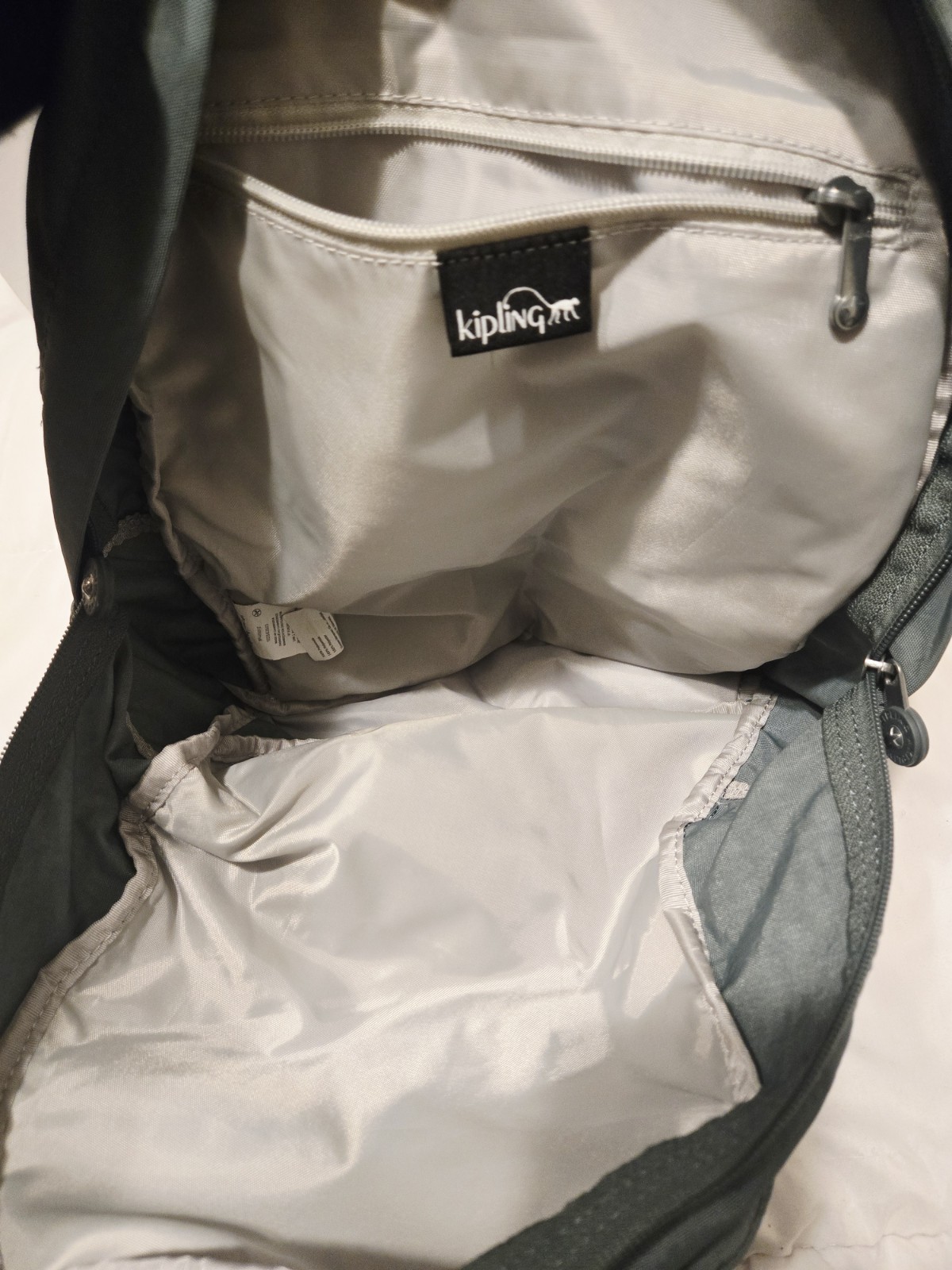 Kipling Challenger Backpack Light tonal Aloe Trav… - image 6