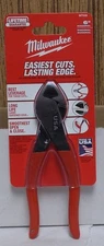 Milwaukee MT506 Best Leverage Easiest Cuts 6 Inch Diagonal Cutting Pliers