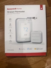 Honeywell Home T9 Wi-Fi Smart Thermostat with RoomSmart Sensor - White...