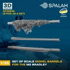 SPALAH 36835 1:35 Set of scale model "Barrels for M2 Bradley", (3 pcs.)