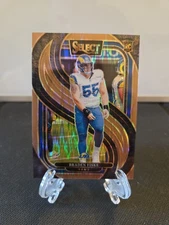 2024 Select Braden Fiske Copper Shock Premier Level Rookie RC /299 Rams
