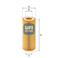Ufi ÖLfilter 25.048.00 Filtereinsatz FüR Bmw E92 E91 E46 X5 E60 X3 E83 E61 E90