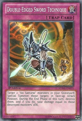 Double-Edged Sword Technique - SDWA-EN035 - Common - 1st Edition - Damaged