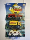 Lot of 3 1989 Tonka Tough treads Fire Truck RV Box Van Vintage See Pics
