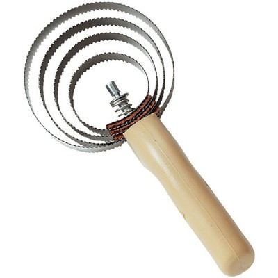 Decker Reversible Spiral Steel Curry Comb 15-S Pack of 10 Decker 15-S