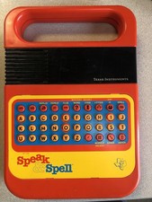 Vintage Speak  Spell from Texas Instruments 1978, Original Box, Tested