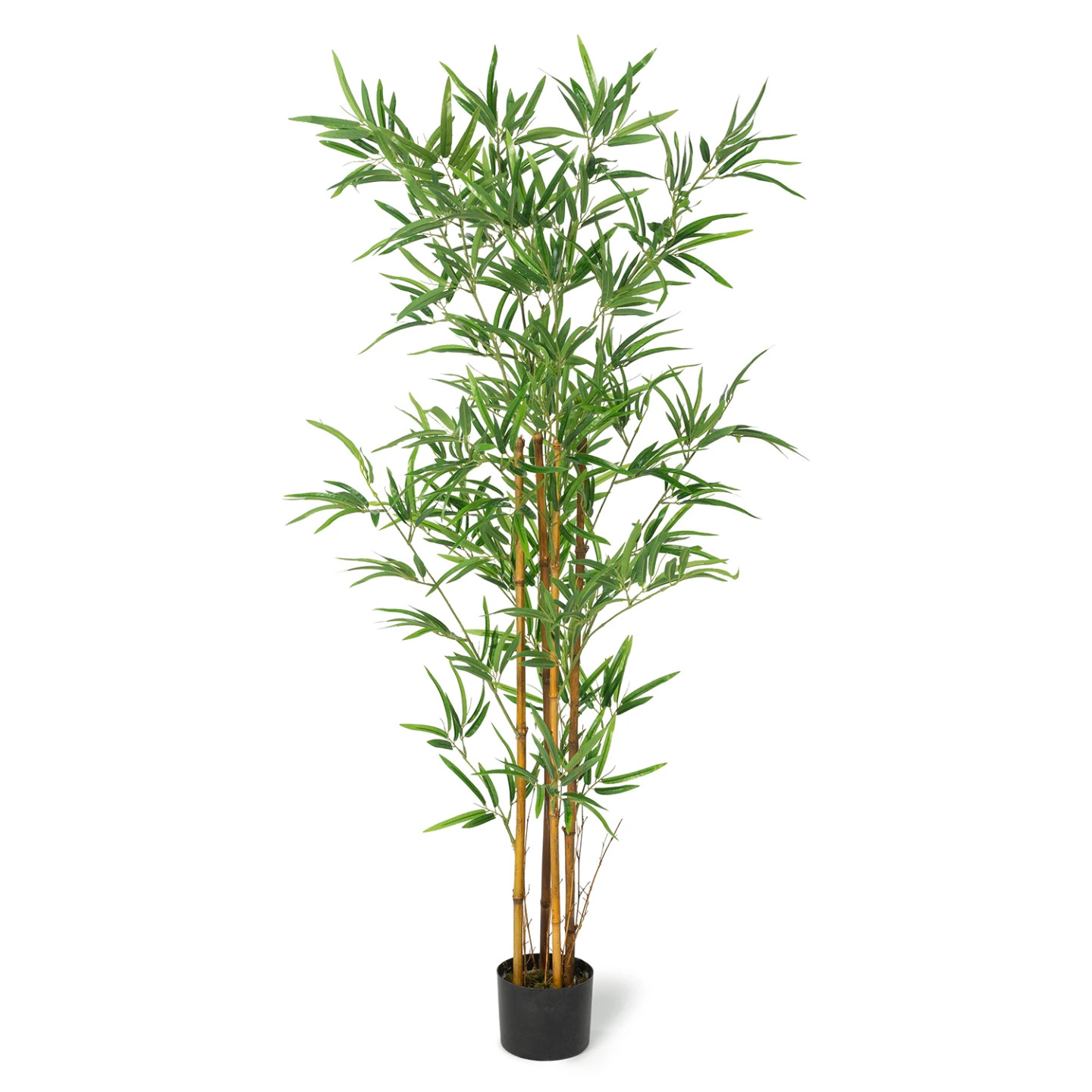Bambou artificiel 150 cm pour oublier l'arrosage et les feuilles mortes