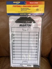 Dry Erase Football Coach’s Board Field View X’s & O’s NEW in PACKAGE CFO06