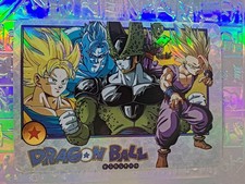 Dragon Ball Z Card Goku Vegeta Gohan Small Trunks Frieza Cell Majin Buu Bulma