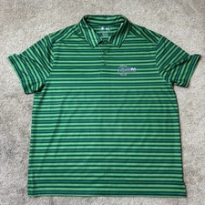 Code Green Golf Shirt Polo Mens XL Waste Management WM Open Scottsdale TPC Green