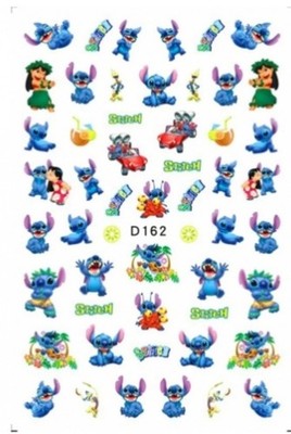 Nail Art Sticker VERSCHIEDENE DISNEY LILO UND STITCH D162