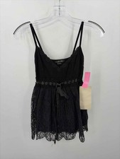 Pre-Owned Ann Ferriday Black Size One Size Tank Top