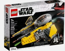 Lego Star Wars Anakin's Jedi Interceptor 75281 Building Kit 248 Pcs  Set