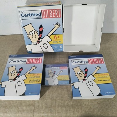 Get Certified With Dilbert A+ Certification Study Kit Thomson Wave Tech + CD Rom
