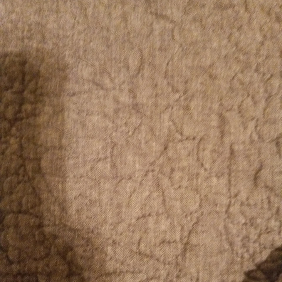 Pottery Barn Belga Lino Lino Floral Stitch King (Gris Carbón) Nuevo sin Etiquetas Foto 3 de 4