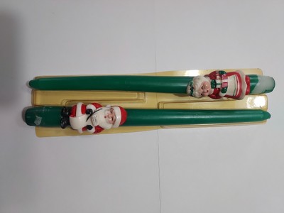Avon Mr And Mrs Christmas Bayberry Scented 10 tapered Candles