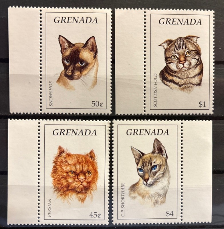 Grenada, cats Mi.#2901-2904 MNH, complete set of 4  as issued in 1995