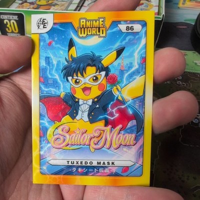 Anime World Peru Pikachu Cosplay Serie 3 - Sailor Moon Smoking Maske Nr. 86