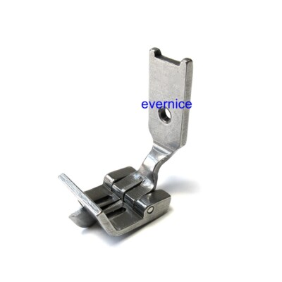 Double-needle presser foot with center guide for JUKI SINGER CONSEW BROTHER+++
