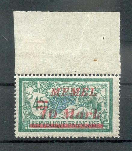 Memel 113II VARIETY** MNH MINT BPP (72711