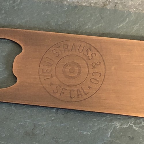 Levi Strauss Ltd Edition Bottle Opener - Picture 3 of 3