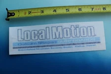 LOCAL MOTION Surfboards Hawaii Aloha Blue Vintage Surfing Sticker Window DECAL