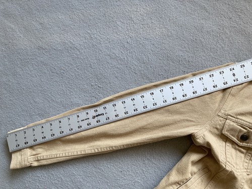 Lauren Ralph Lauren Women's Jacket Beige Small Corduroy Trim Collar #239 - Picture 5 of 12