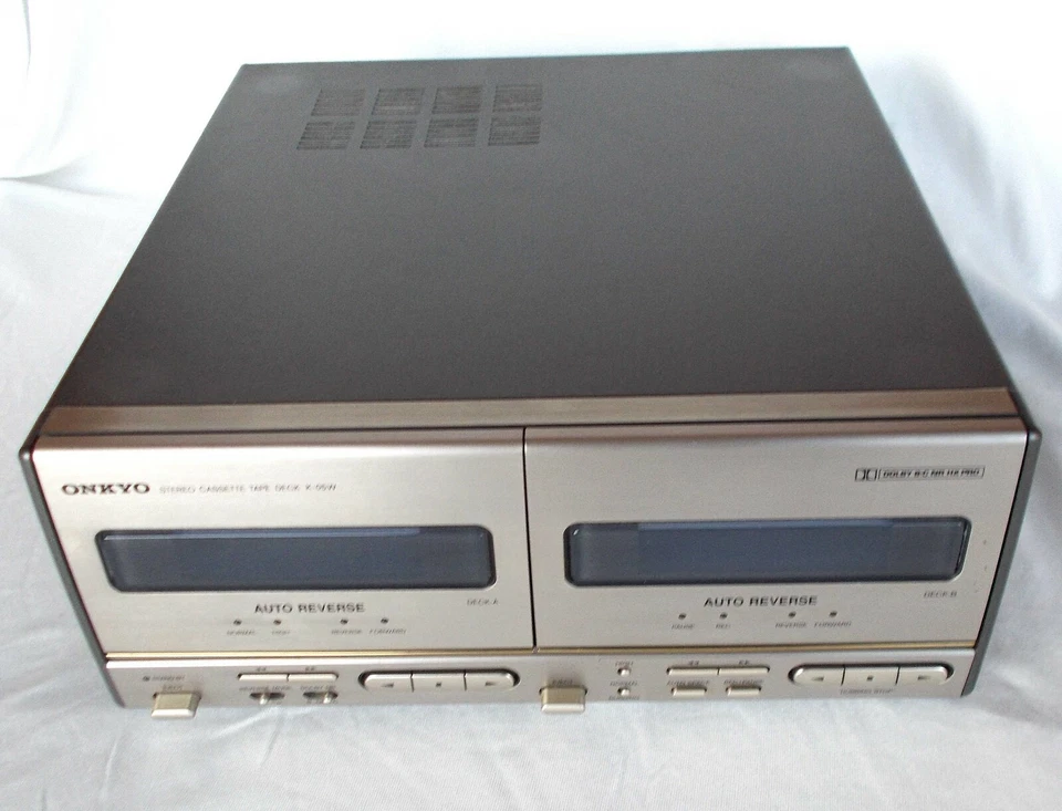  ONKYO SINTOAMPLIFICATORE R-05 -CD PLAYER -TAPE DECK DOPPIA MECCANICA-  - Immagine 4 di 4