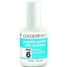 CUCCIO Pro Powder Polish Dip Nail Gels - step 6 brush cleaner 0.5 oz / 14 ml