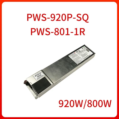 920W/800W PWS-920P-SQ/PWS-801-1R Switch Redundant server module For Supermicro 
