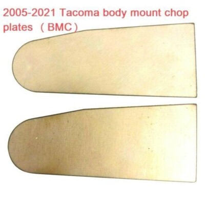 1320 Perf 2005-2021 tacoma bmc body mount chop plates 2nd & 3rd gen taco BMC