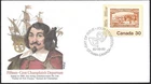 🍁Canada   #910     "CHAMPLAIN'S DEPARTURE"    Brand New  1982  Fleetwood Cover
