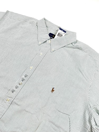 Polo Ralph Lauren Big & Tall Classic Fit Long Sleeve Button Down Striped Shirt - Picture 2 of 4