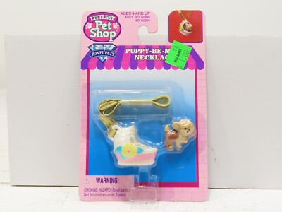 Kenner 60894 Littlest Pet Shop 1995 Puppy Be Mine Necklace Sealed 8422