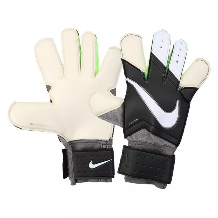 mudo Londres Lobo con piel de cordero NIKE SOCCER GOALKEEPER GOALIE GLOVES GK GRIP 3 BLACK GREEN SIZE 6-10  GS0278-098 | eBay