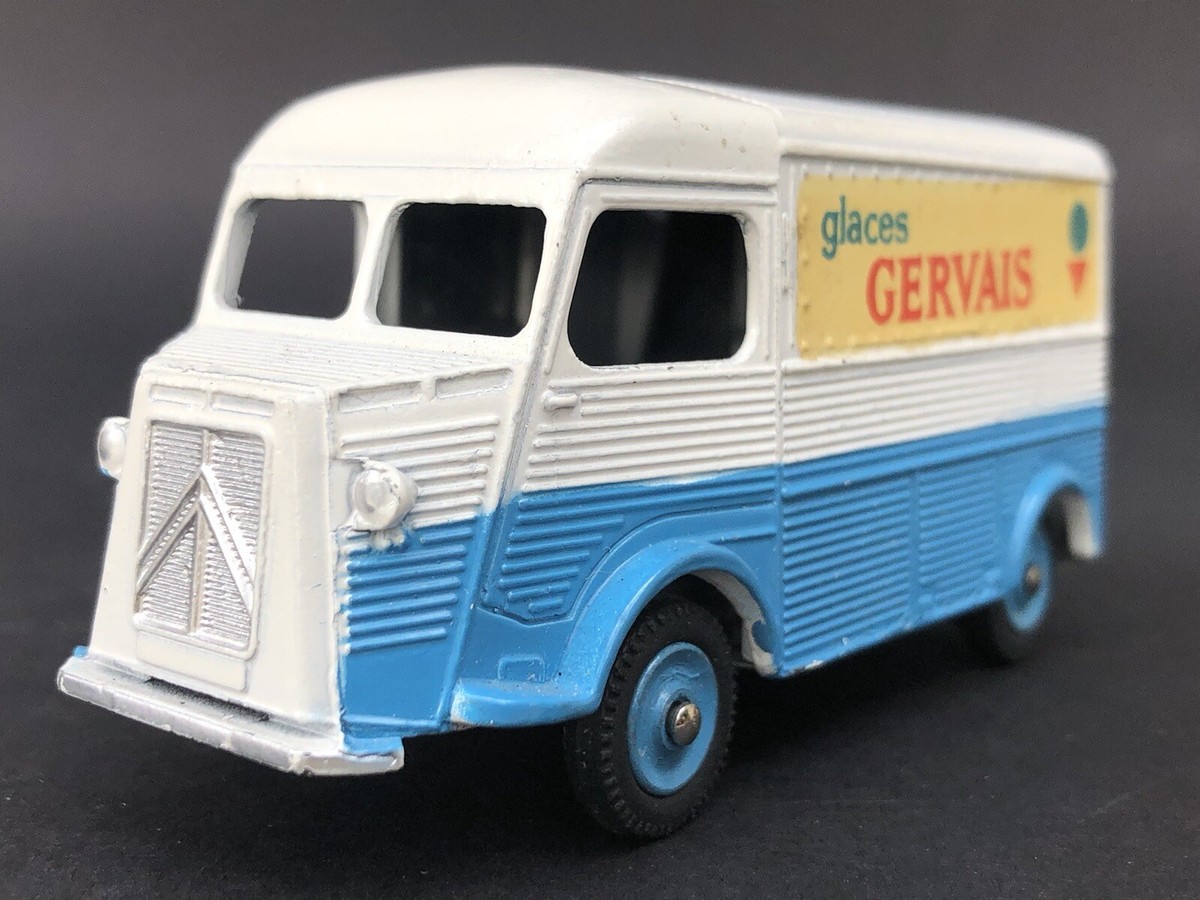 RARE SUBLIME VRAI Dinky toys France Citroen 2CV 558 GRANDES ROUES boite