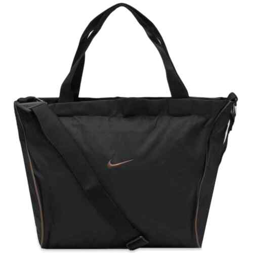 Nike Essential Tote Shoulder Gym Casual 26L Bag Black Ironstone DJ9795 010 - New