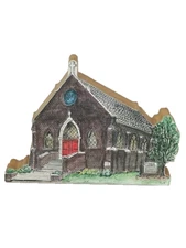 Reinbrook House Cottage Shelf Sitter Figurine Vtg St Andrews Episcopal Church