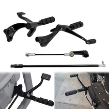 Forward Controls Complete Footpegs Levers Kit Fit For Harley Sportster 2014-2022