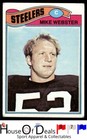 1977 Topps #99 Mike Webster Pittsburgh Steelers Football Card