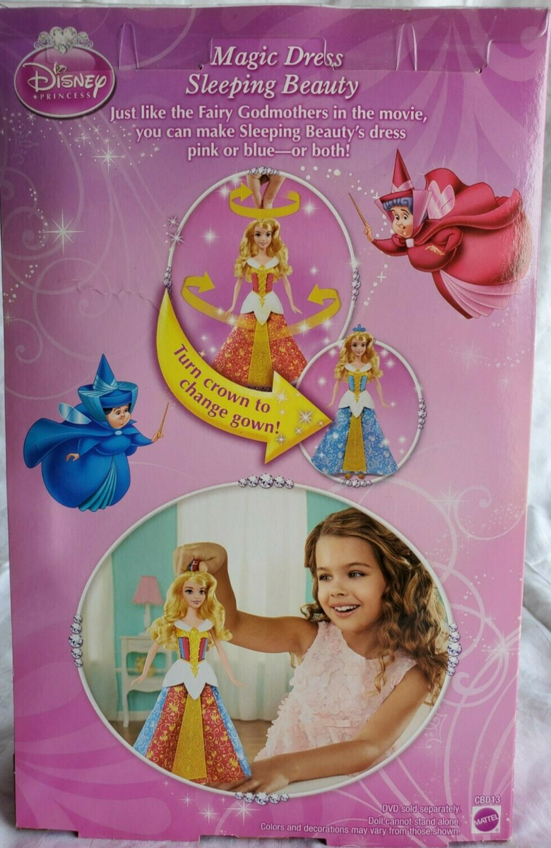 NEW Disney Sleeping Beauty Little Kingdom 7 Figures Magic Dress Sleeping  Beauty | eBay