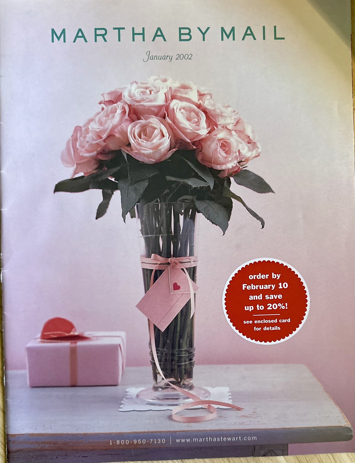 Martha By Mail Catalog January 2002 Martha Stewart Rare New Year