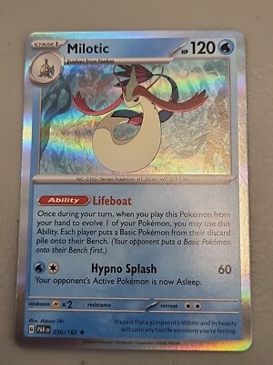 Milotic 036/182 Paradox Rift Holo Rare Pokémon - Near Mint | eBay