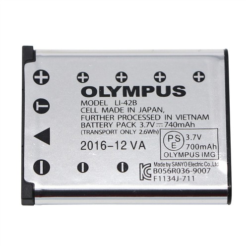 Genuine original Olympus Li-42B Battery for X800 FE-200 FE-220 FE-330 LI-40C