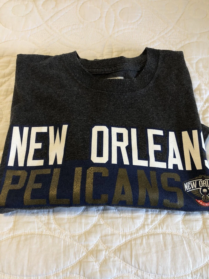 Camiseta para hombre NBA Majestic NEW ORLEANS PELICANS ANTHONY DAVIS 2xl carbón Foto 3 de 4
