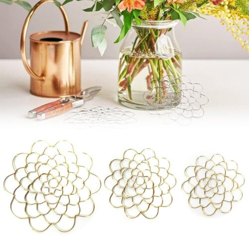 Spiral Ikebana Stem Holder, 2024 New Stainless Steel Wire Flower Arranging Tool - Afbeelding 1 van 20