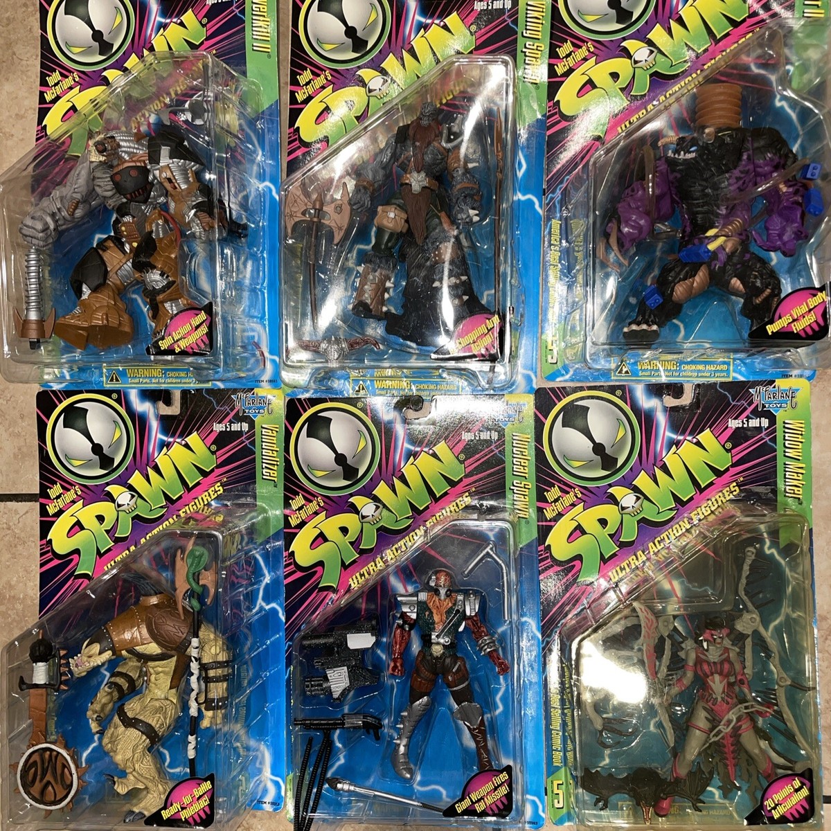 McFarlane Toys トーチャードソウルズ SPAWNフィギュア5体 McFarlane Toys トーチャードソウルズ SPAWNフィギュア5体