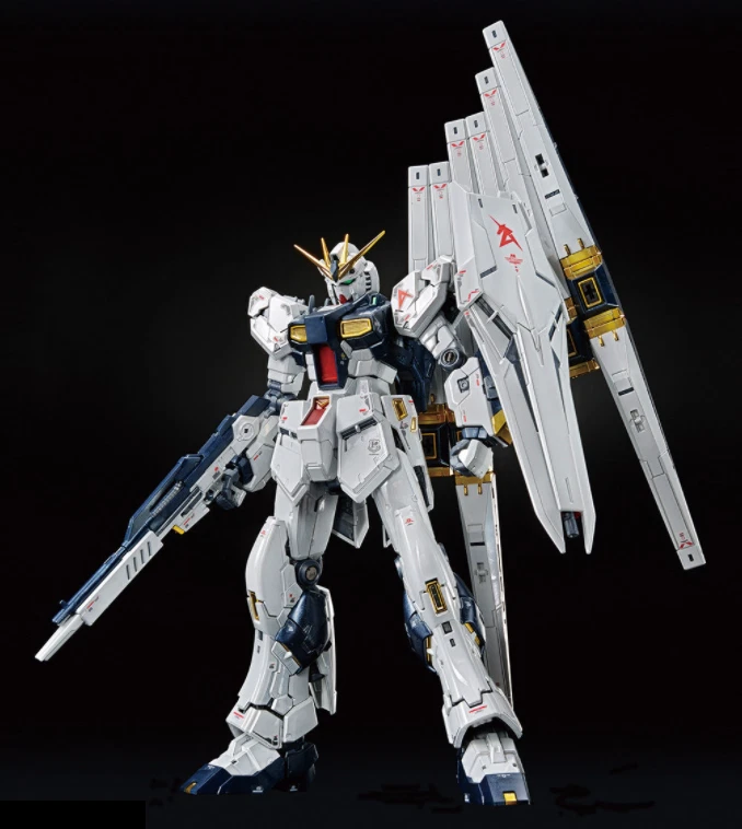 BANDAI Gundam Base Limited RG ν Gundam Titanium Finish 1/144 Japan