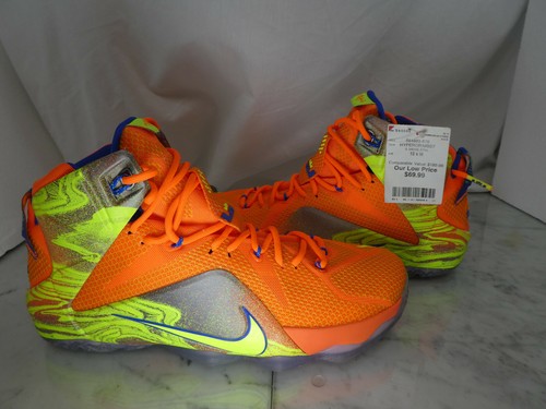 lebron 12 orange volt