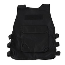 Airshi Kids Security Guard Training Military Vest Adjustable Breathable CH